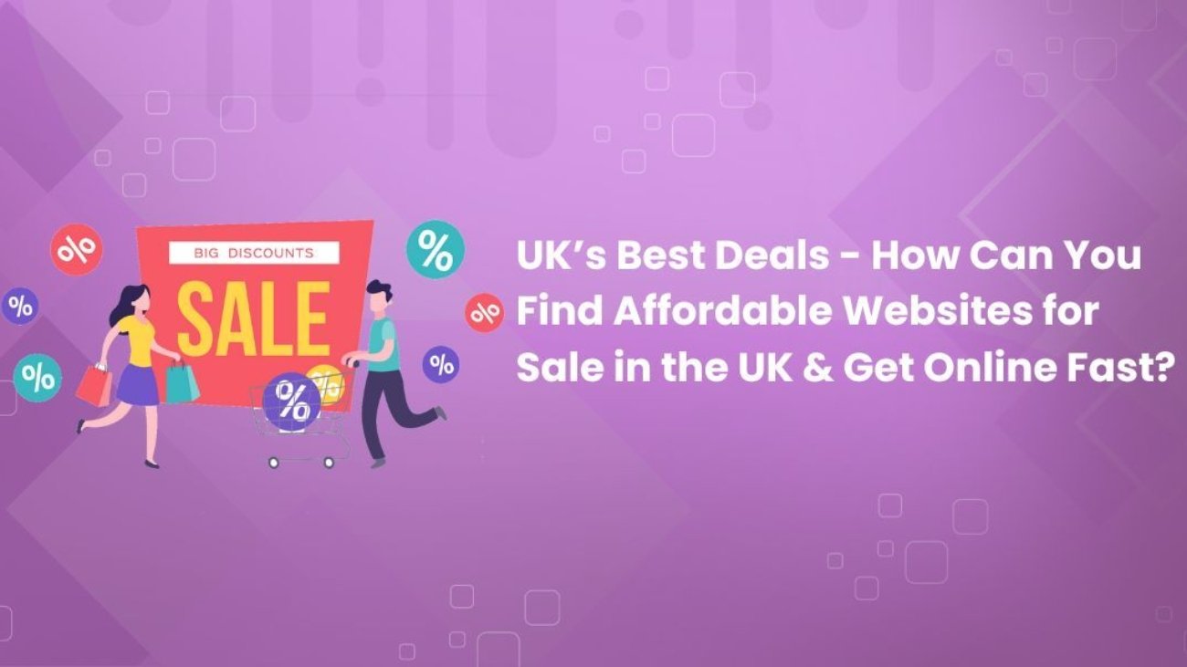 Affordable websites for sale in the UK